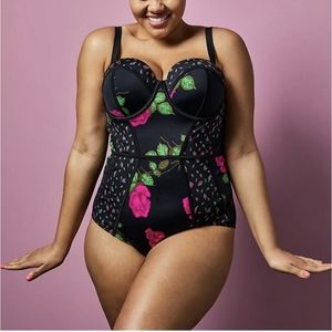 Torrid ADORABLE Betsey Johnson retro swimsuit 🌹